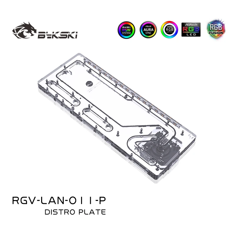 BYKSKI  Acrylic Board Water Di - Distro Plate Ddc Pump Combo recension och pris