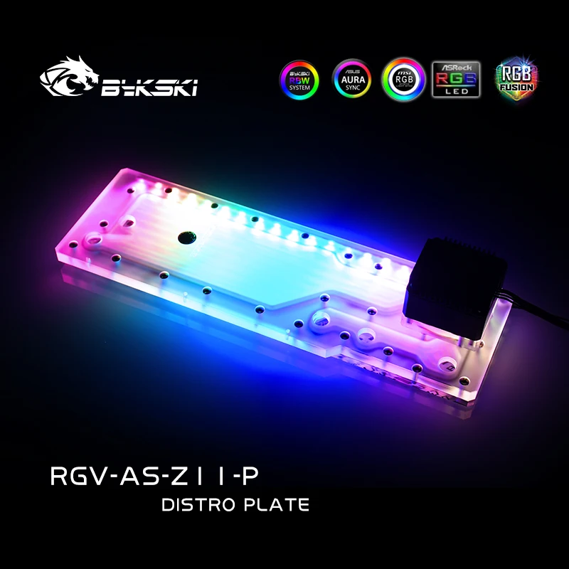 BYKSKI RGV-AS-Z11-P Acrylic Ta - Distro Plate Ddc Pump Combo recension och pris