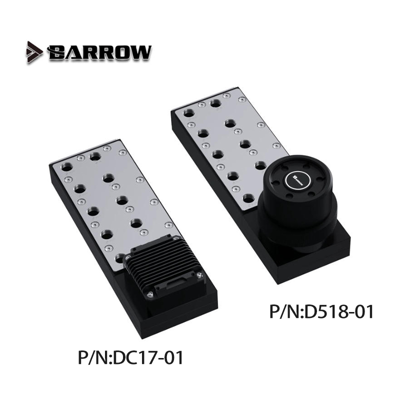 Barrow DC17-01 Stainless Steel - Integrated Pump Reservoir Distro Plate recension och pris