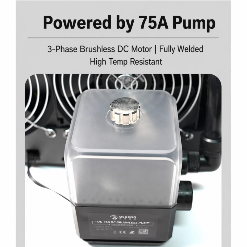 OCOCOO External  Water Cooling - External Radiator Water Cooling Kit recension och pris